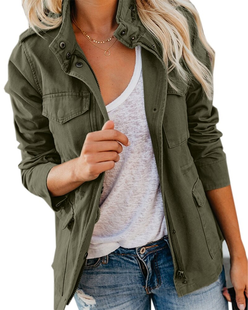 Yvette | Manteau intermédiaire avec poches