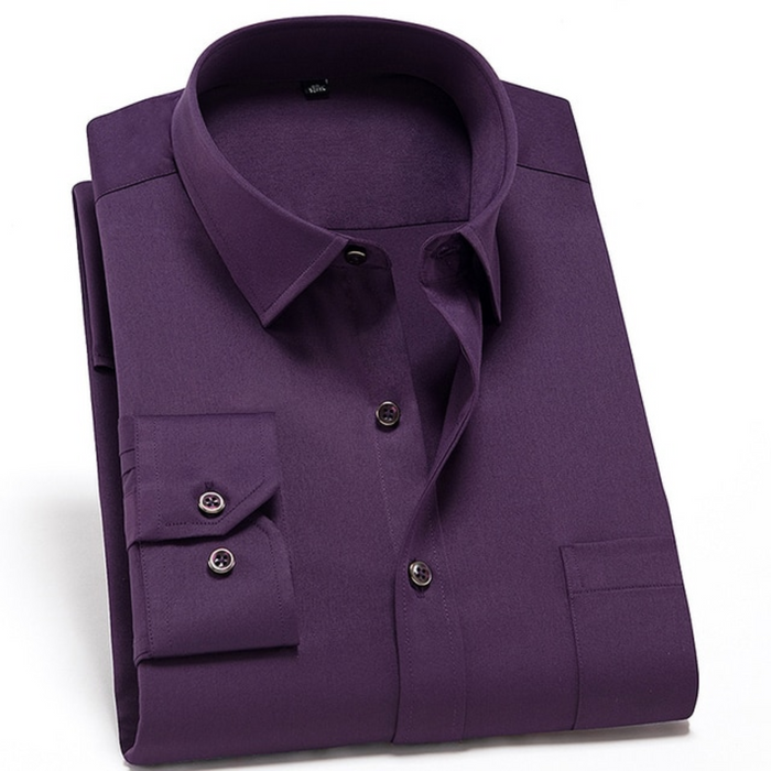 Thierry - Chemise Homme Stretch Anti-Rides