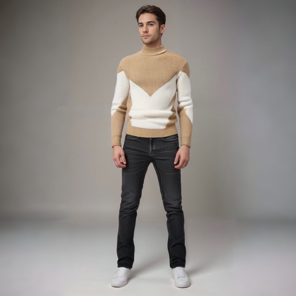 Ambroise - Pull en Tricot pour Homme