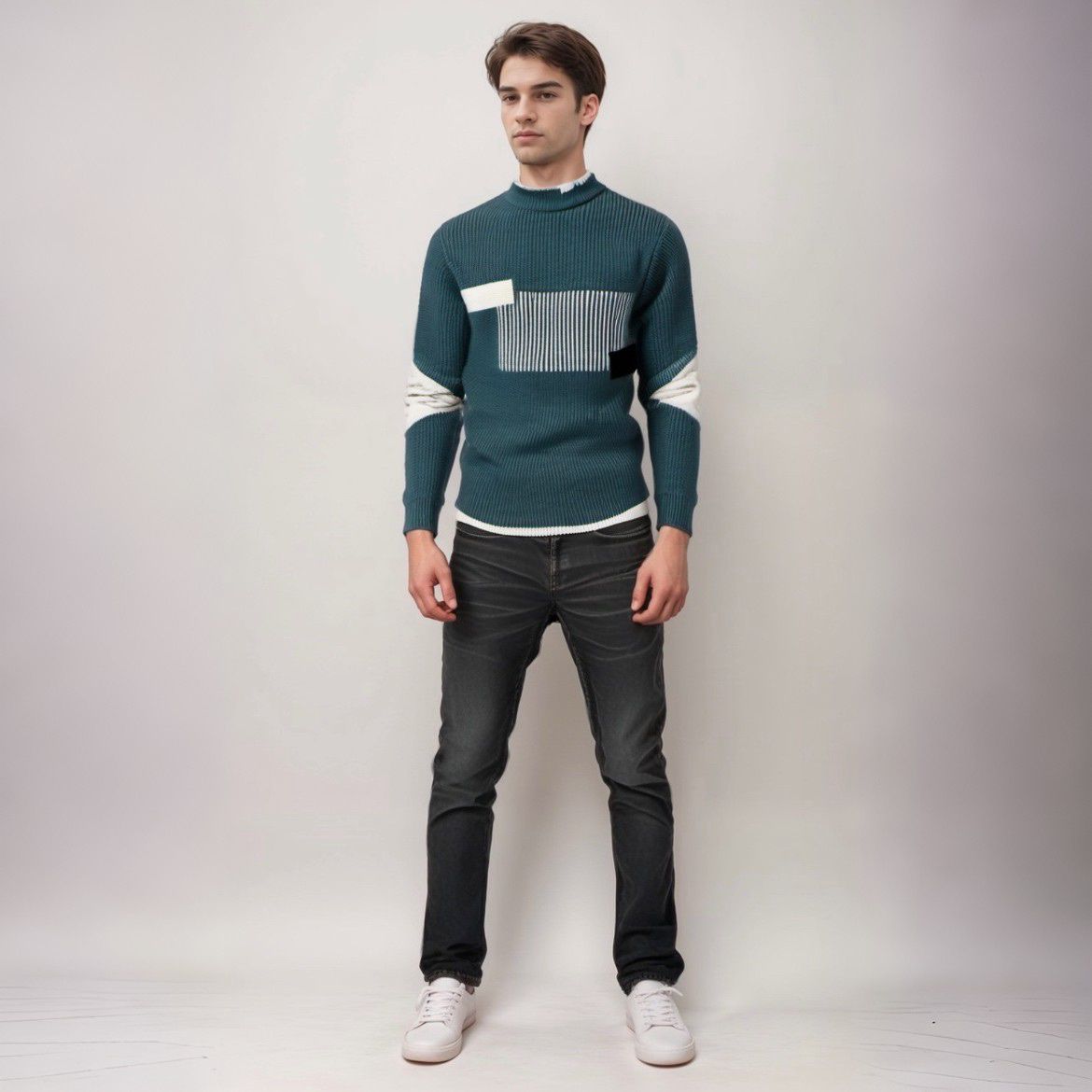 Ambroise - Pull en Tricot pour Homme
