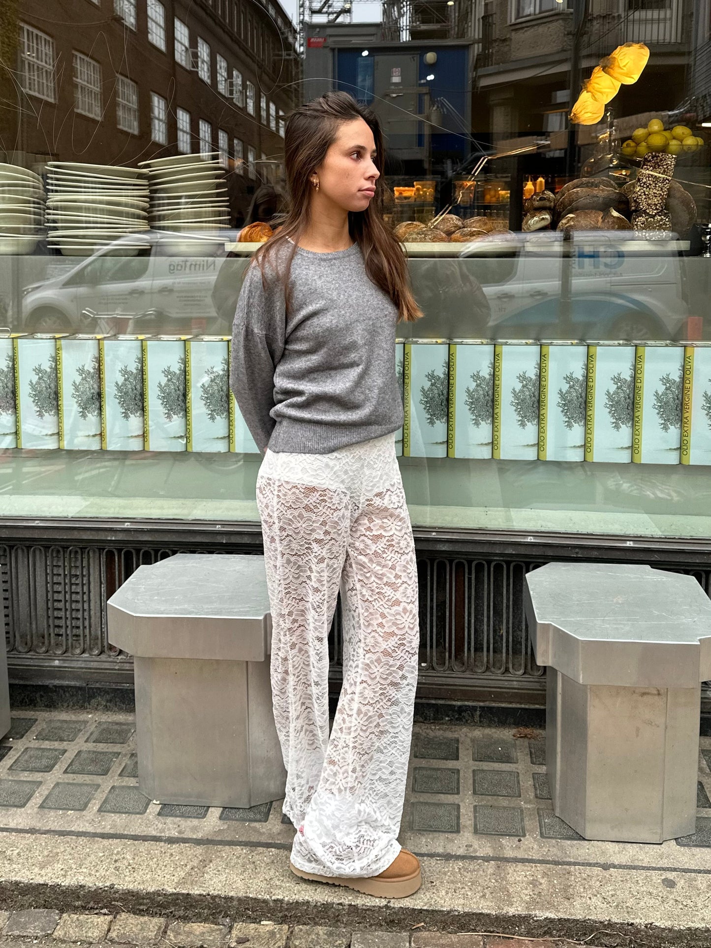 Isabella - Pantalons en dentelle