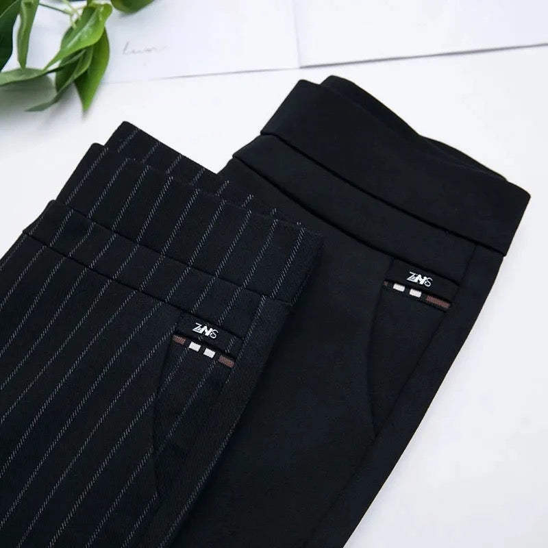 Ophelia - Pantalon femme noir extensible pour un confort ultime