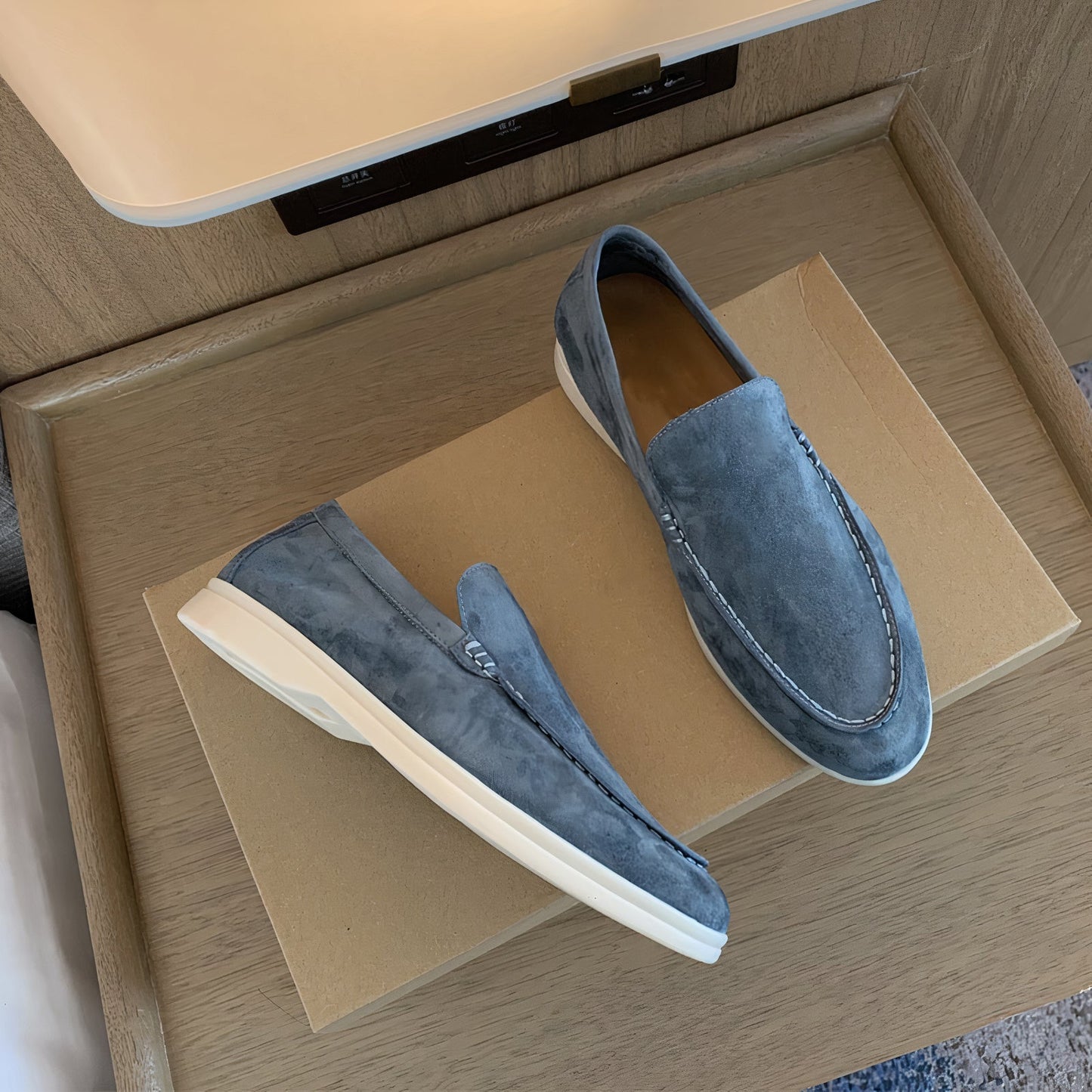 Noah - Mocassins Vintage en Cuir pour Homme