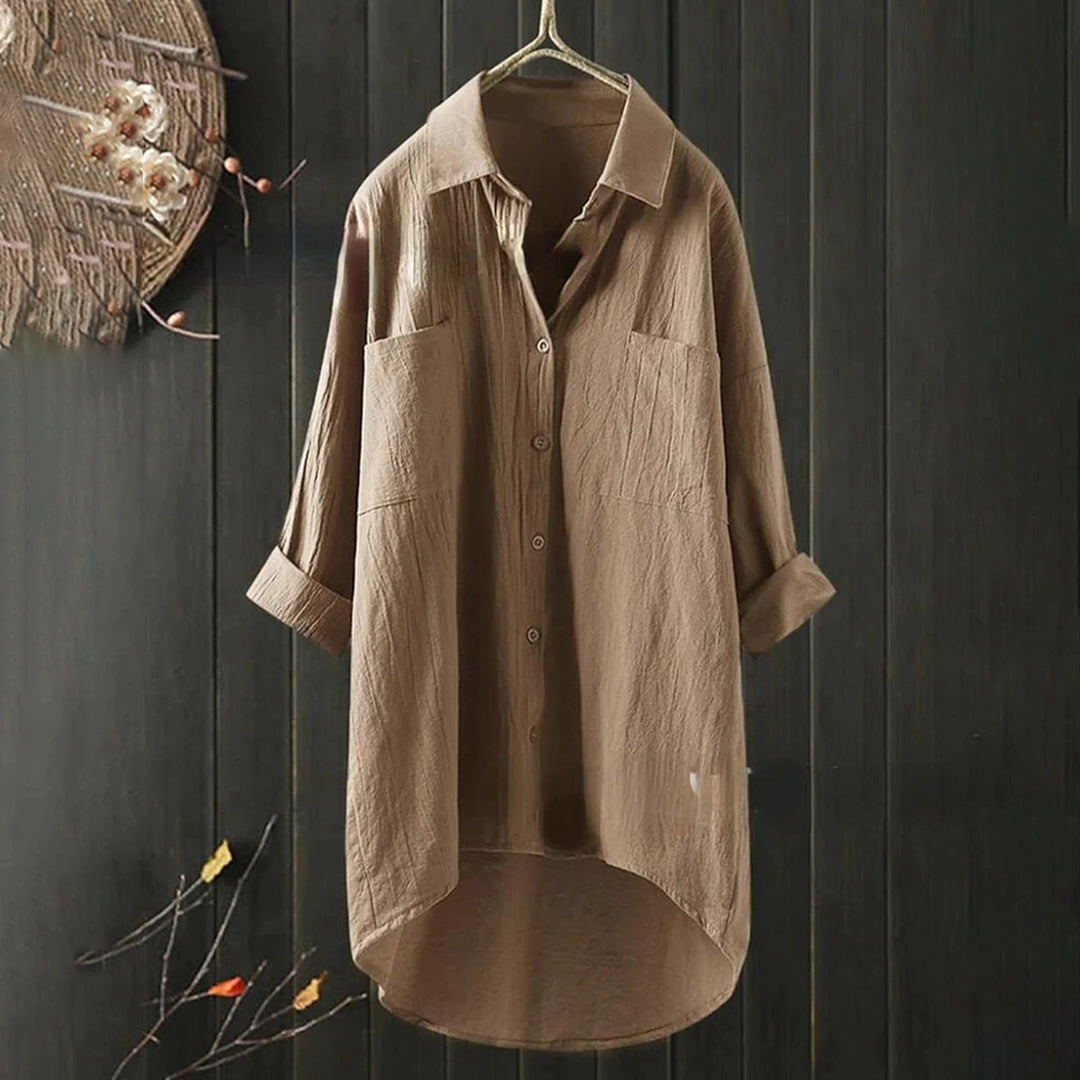 Ava - Chemise Oversize à Boutons