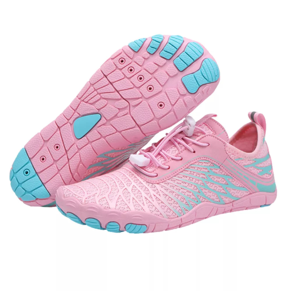 Zélie - Chaussures barefoot respirantes antidérapantes offrant un soutien supplémentaire ancrage et flexibilité