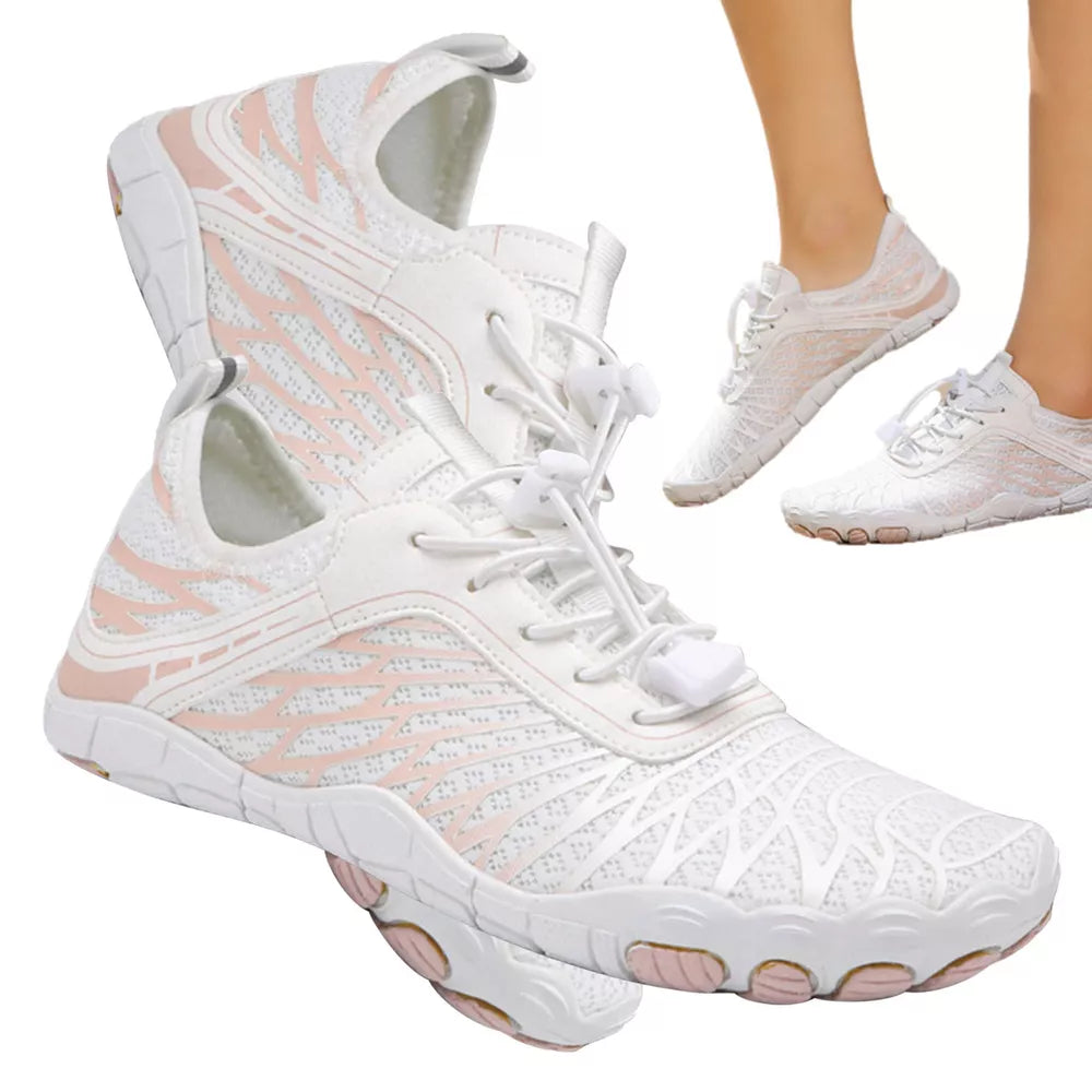 Zélie - Chaussures barefoot respirantes antidérapantes offrant un soutien supplémentaire ancrage et flexibilité