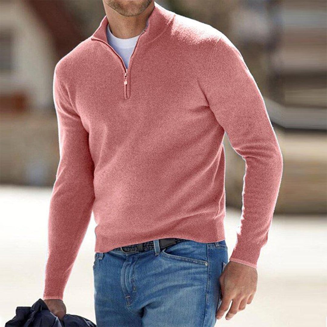 Sandran - Pull à Zip pour Homme