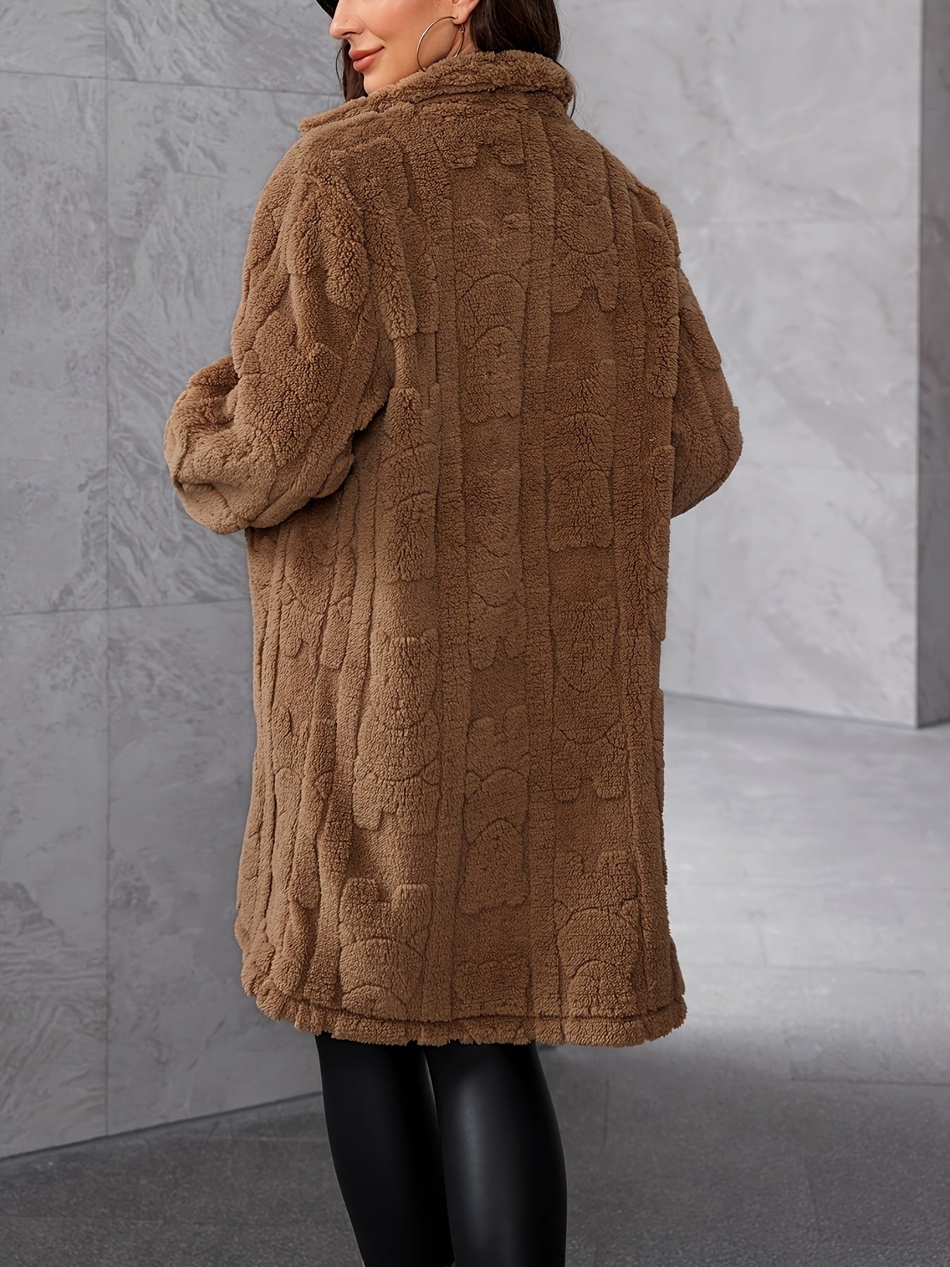 Irène - Manteau en Velours de Luxe pour Femmes