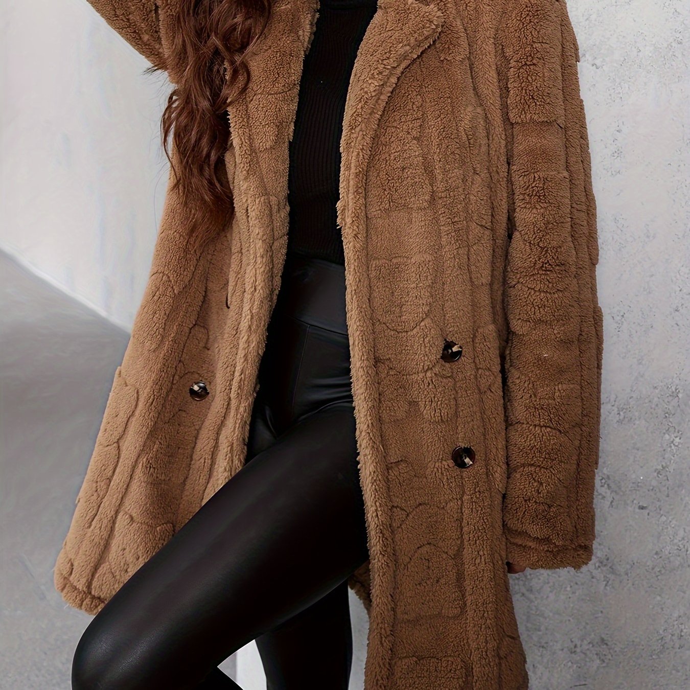 Irène - Manteau en Velours de Luxe pour Femmes
