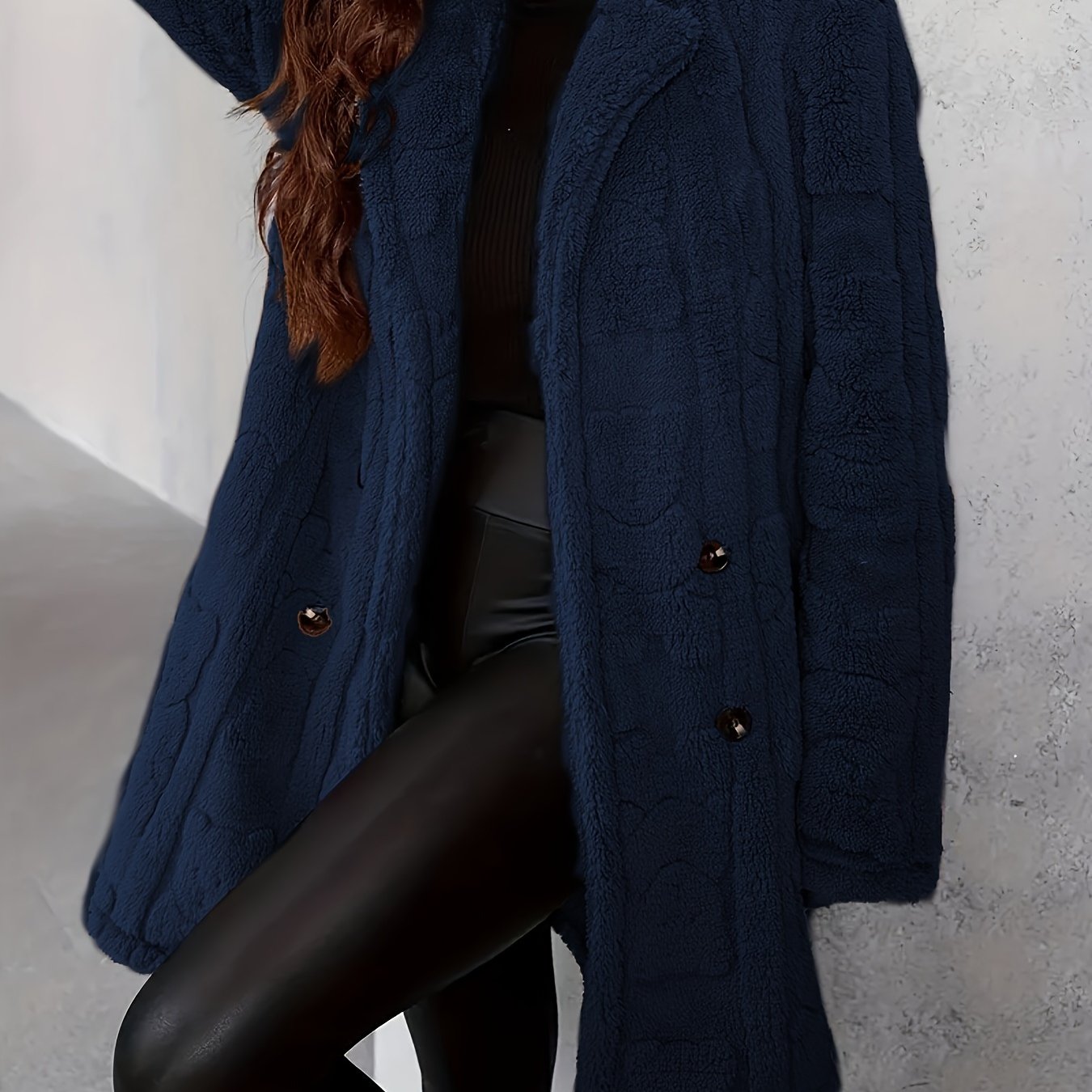 Irène - Manteau en Velours de Luxe pour Femmes
