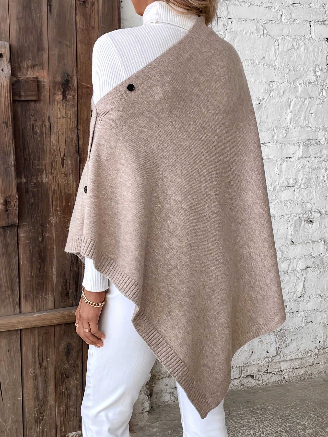 Marcelline - Poncho Écharpe de Luxe