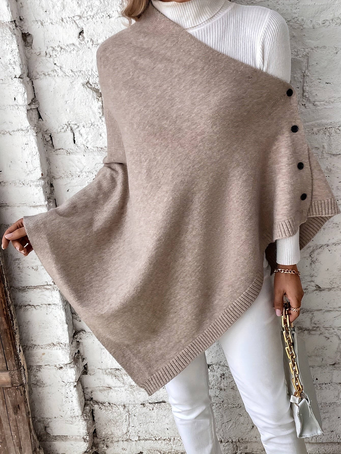 Marcelline - Poncho Écharpe de Luxe
