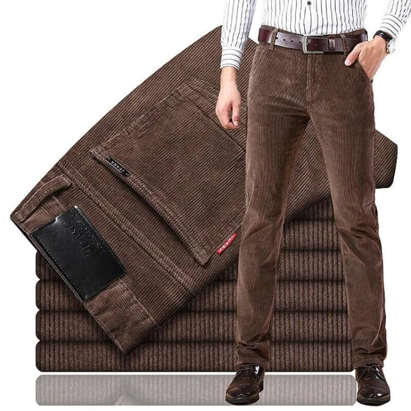 Sébastien - Pantalon classique en velours côtelé