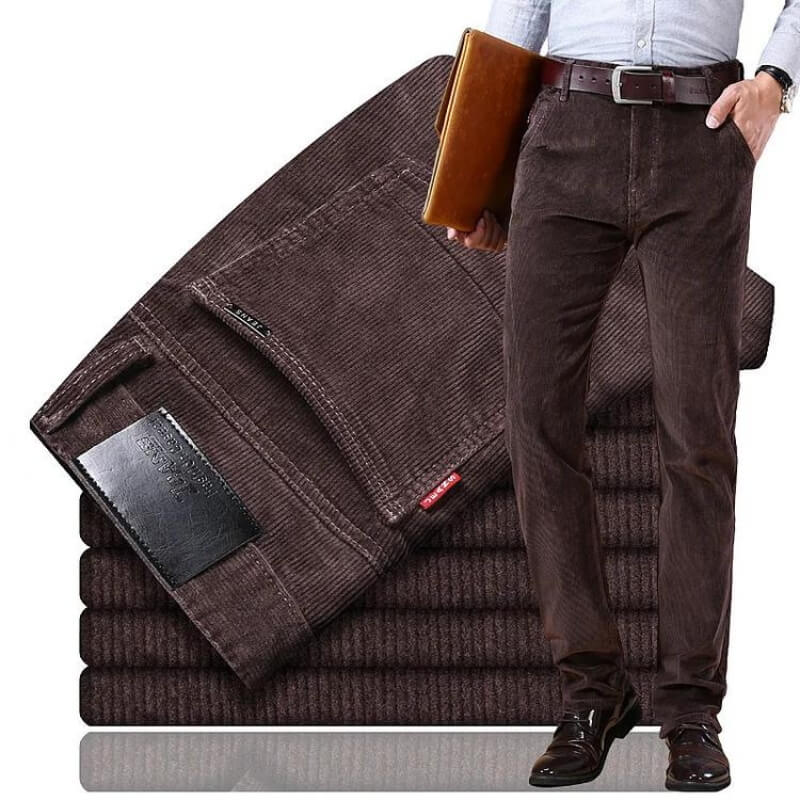 Sébastien - Pantalon classique en velours côtelé