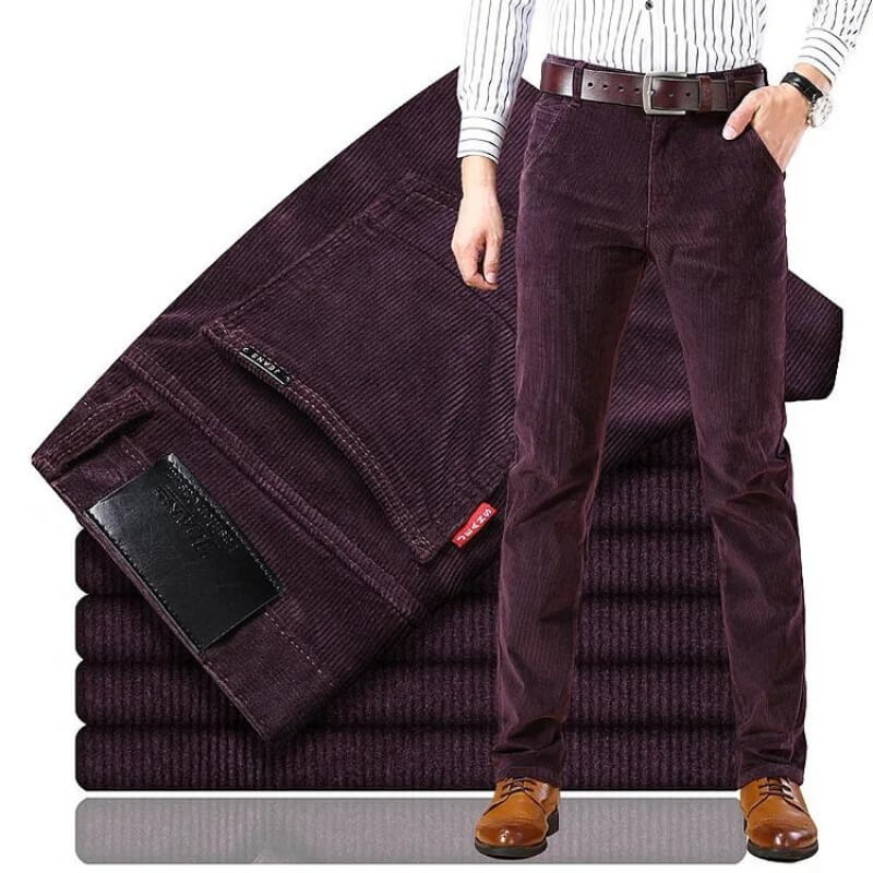 Sébastien - Pantalon classique en velours côtelé