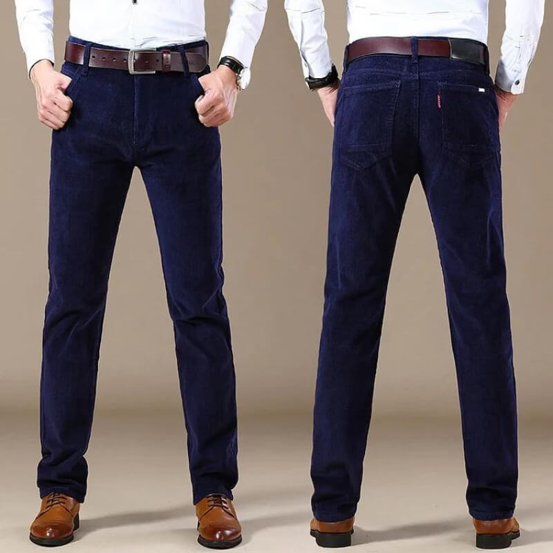 Sébastien - Pantalon classique en velours côtelé