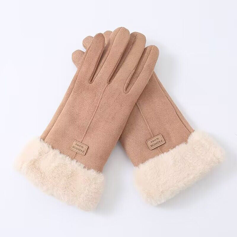 Églantie - Gants en Peluche Chaleureux