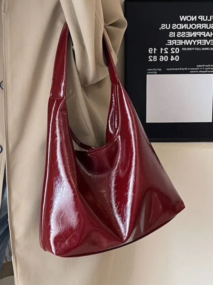 Phaedra Dames PU Leren Schoudertas | Handtas