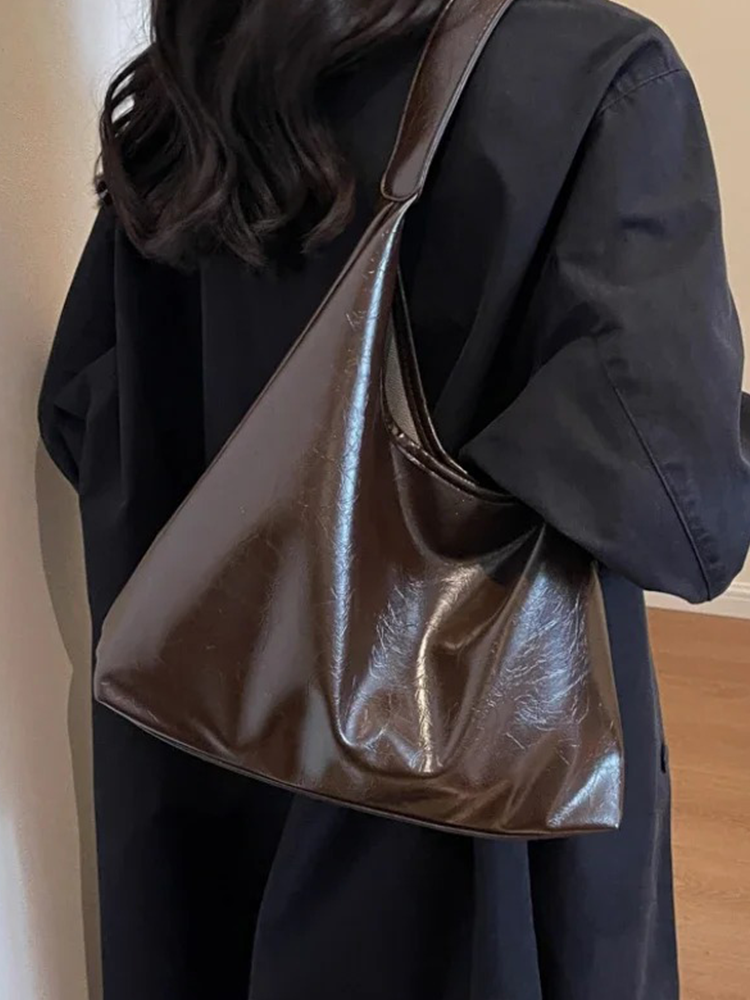 Phaedra Dames PU Leren Schoudertas | Handtas