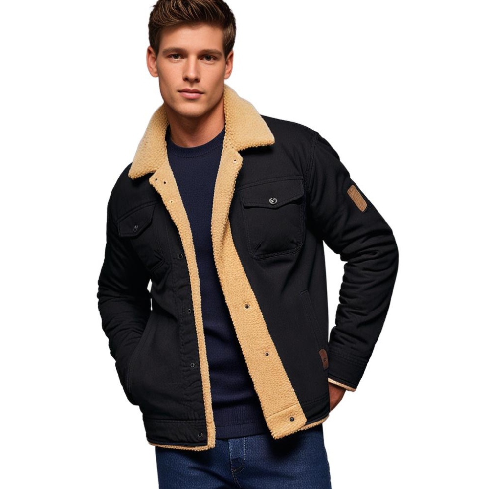 Maxwell - Veste pour Homme Doublée Sherpa