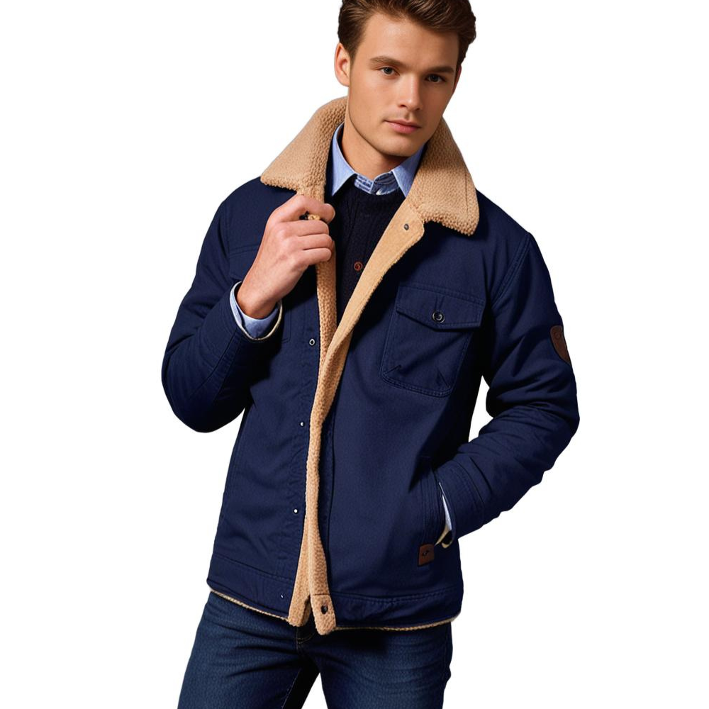 Maxwell - Veste pour Homme Doublée Sherpa
