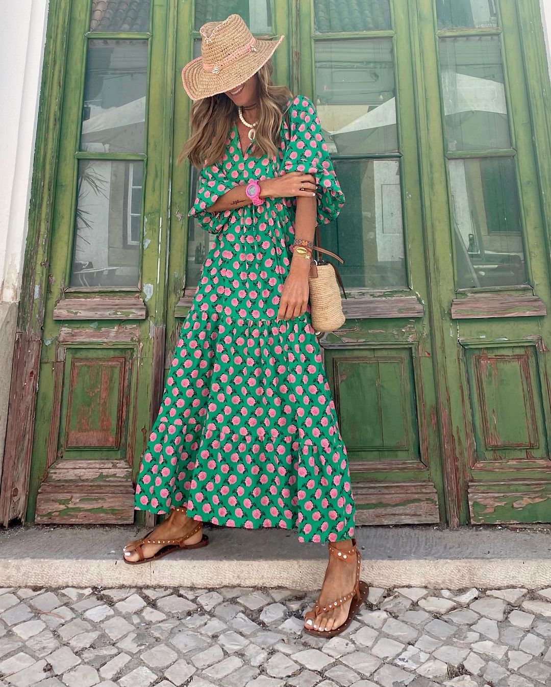 Cindy - Robe Maxi Bohème