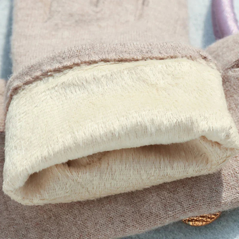Simone - Nouvelles gants d'hiver avec écran tactile