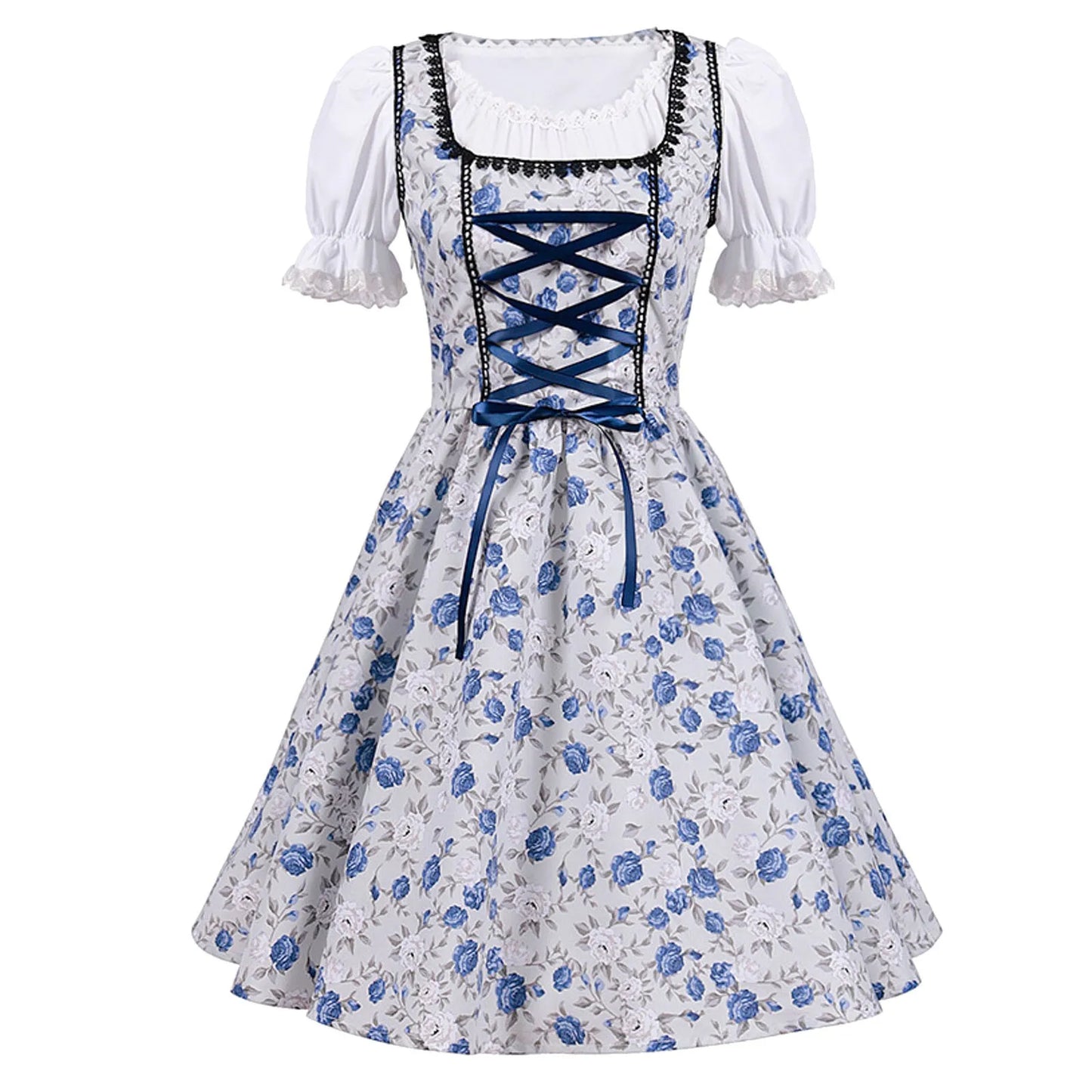 Christy - Robe en dentelle Oktoberfest pour tenue traditionnelle