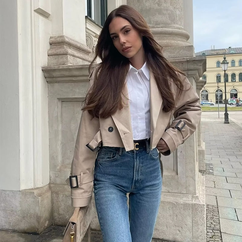 Monica – Veste trench courte
