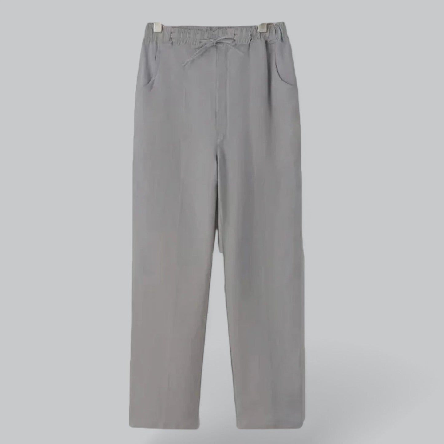 Luc - Pantalon Homme Coupe Droite Casual Loungewear Mélange Coton Doux