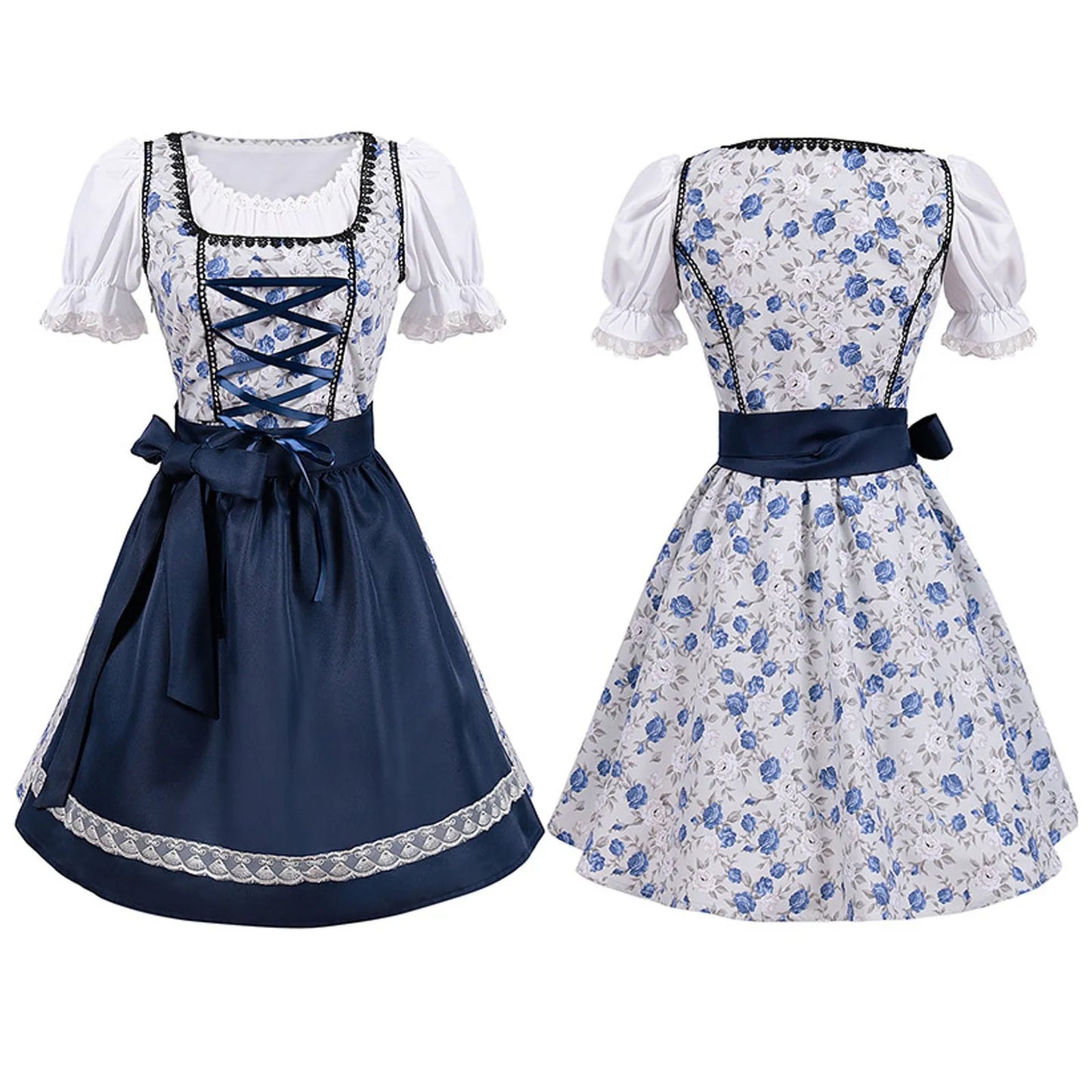 Christy - Robe en dentelle Oktoberfest pour tenue traditionnelle