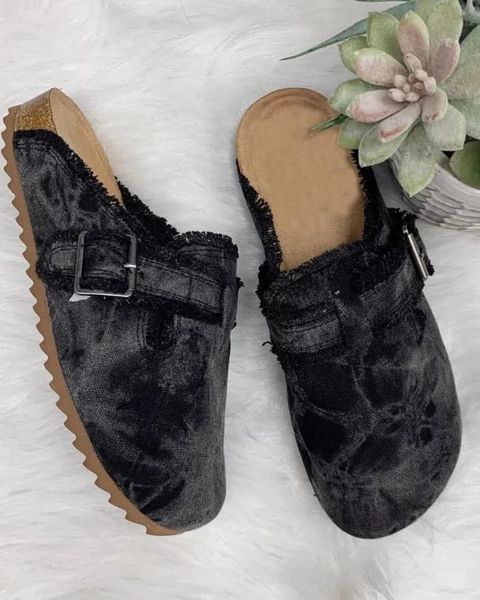 Léa - Chaussons en Toile