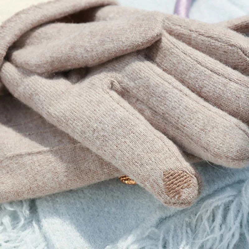 Simone - Nouvelles gants d'hiver avec écran tactile