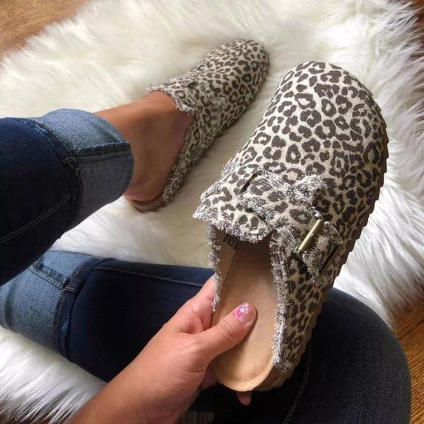 Léa - Chaussons en Toile