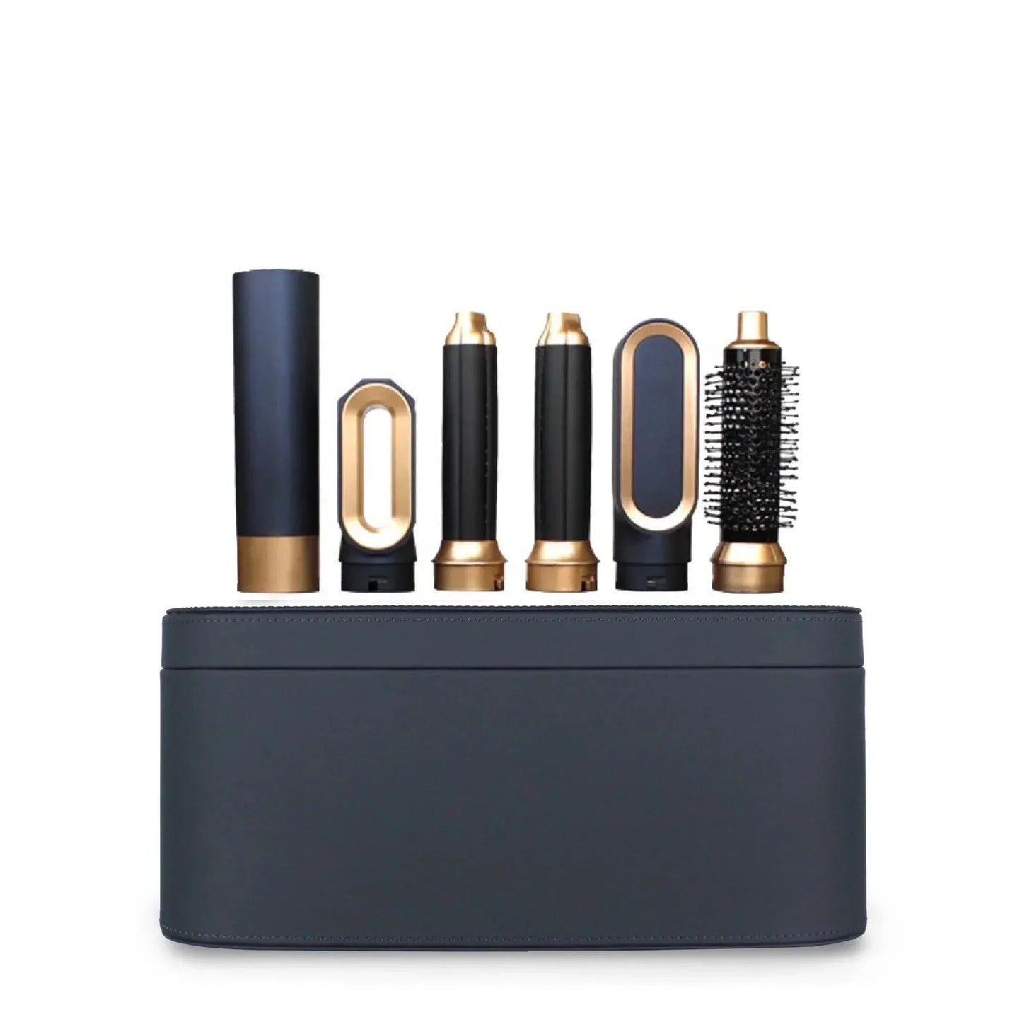 Styler Capillaire Multifonction 5-en-1 Glow avec Technologie Ionique Puissante de 1000W comprenant Sèche-Cheveux, Lisseur