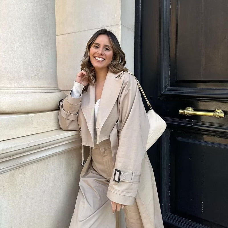 Monica – Veste trench courte