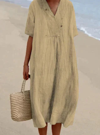 Élise - Robe en lin