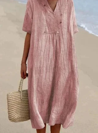 Élise - Robe en lin
