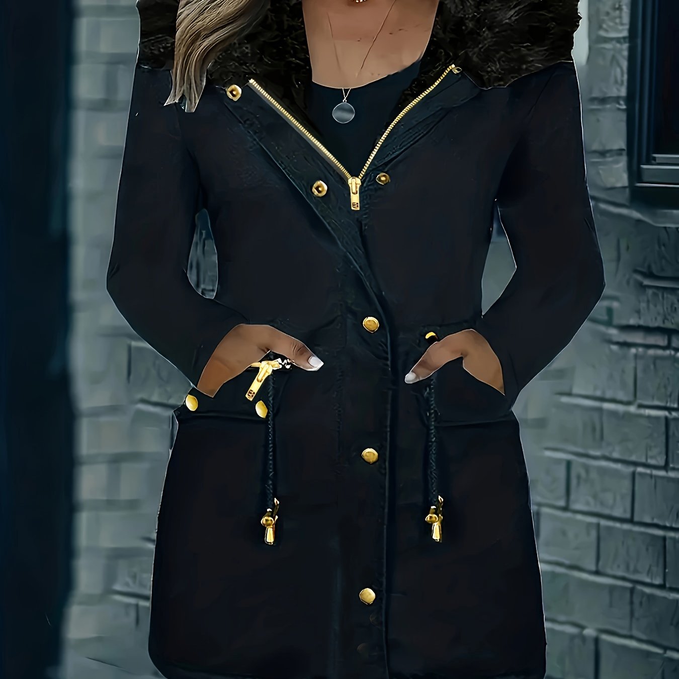 Evelyne - Manteau d'Hiver Stylé