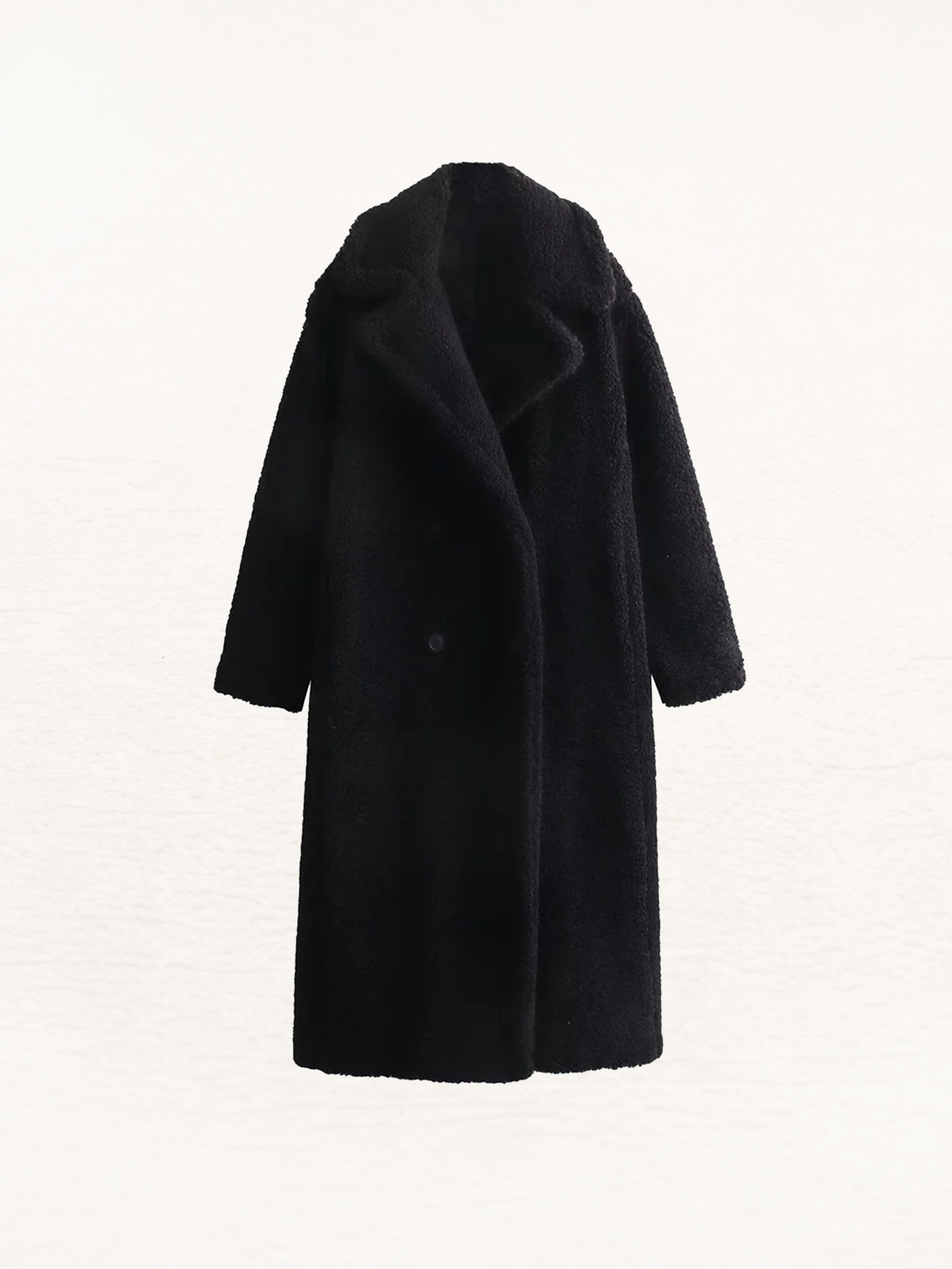 Tiphanie - Manteau Long Teddy Femme