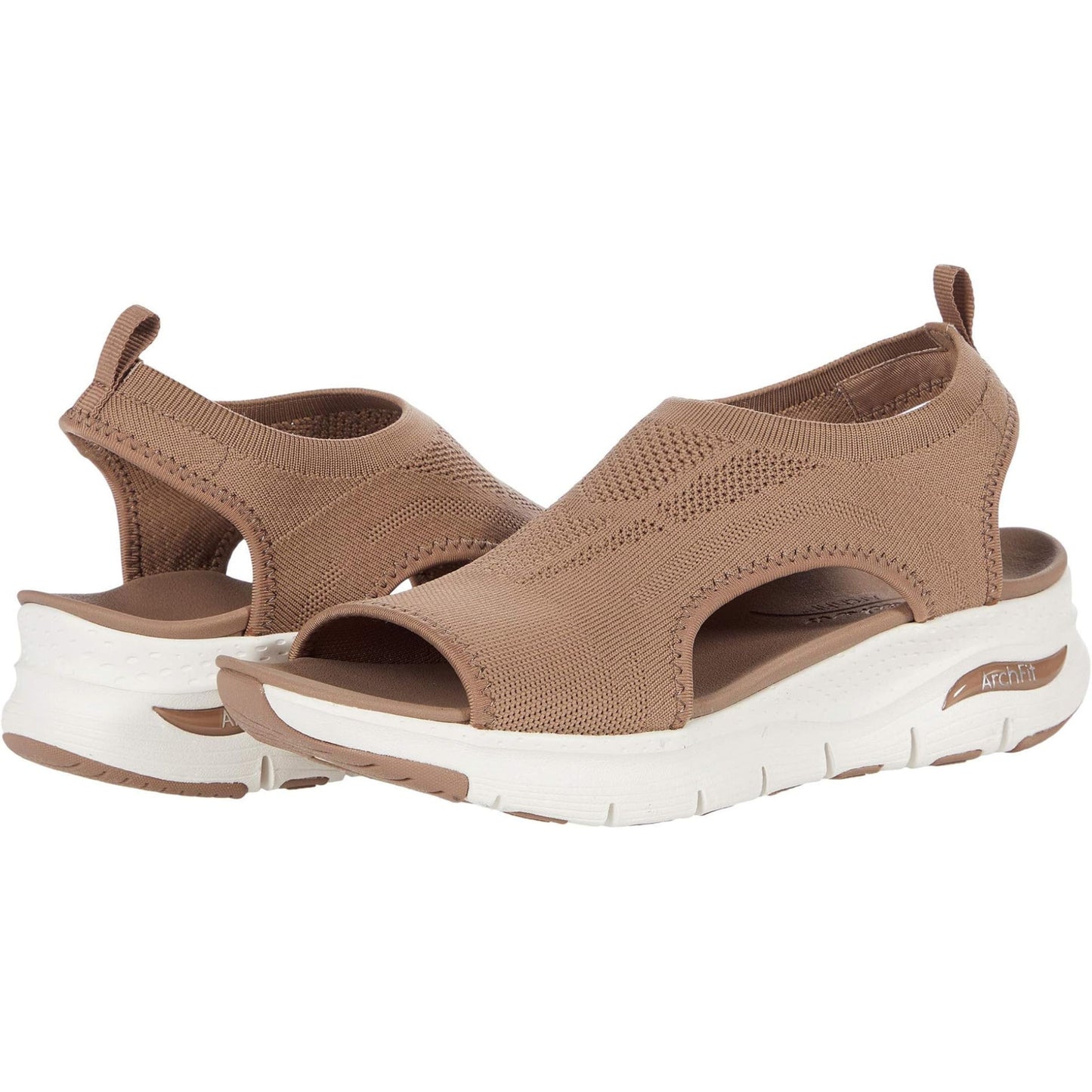 Fleur | Sandales de sport à orteils ouverts avec semelles blanches