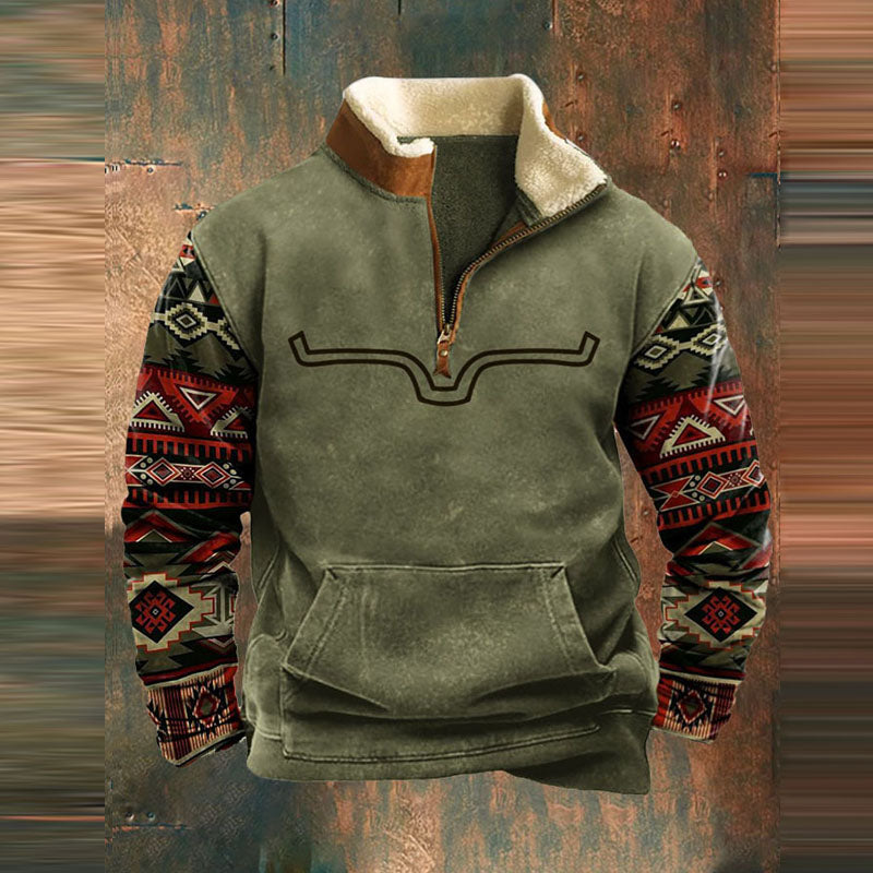 Vianney - Pull en Fleece Vintage