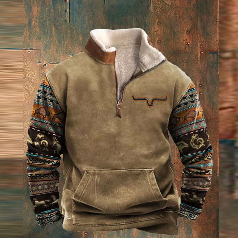 Vianney - Pull en Fleece Vintage