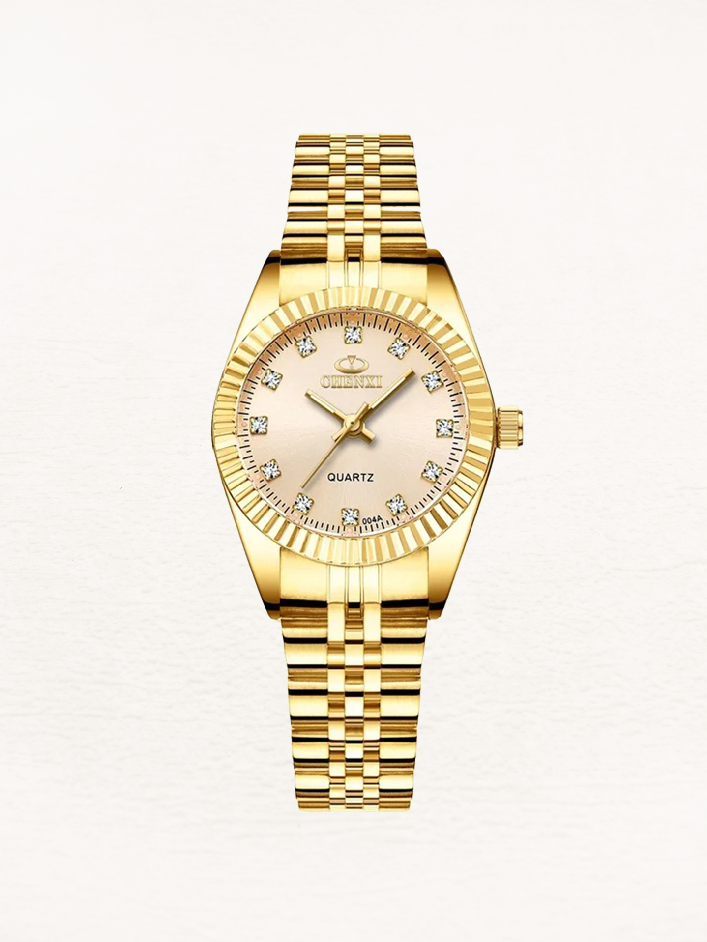 Elara - Petite Montre Quartz pour Femme Or