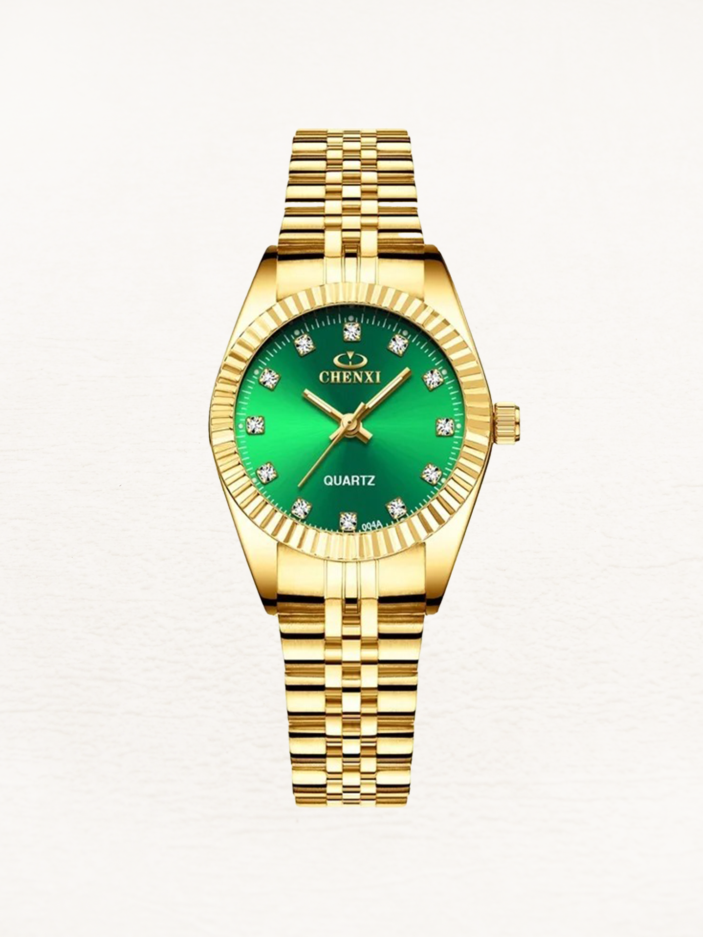 Elara - Petite Montre Quartz pour Femme Or