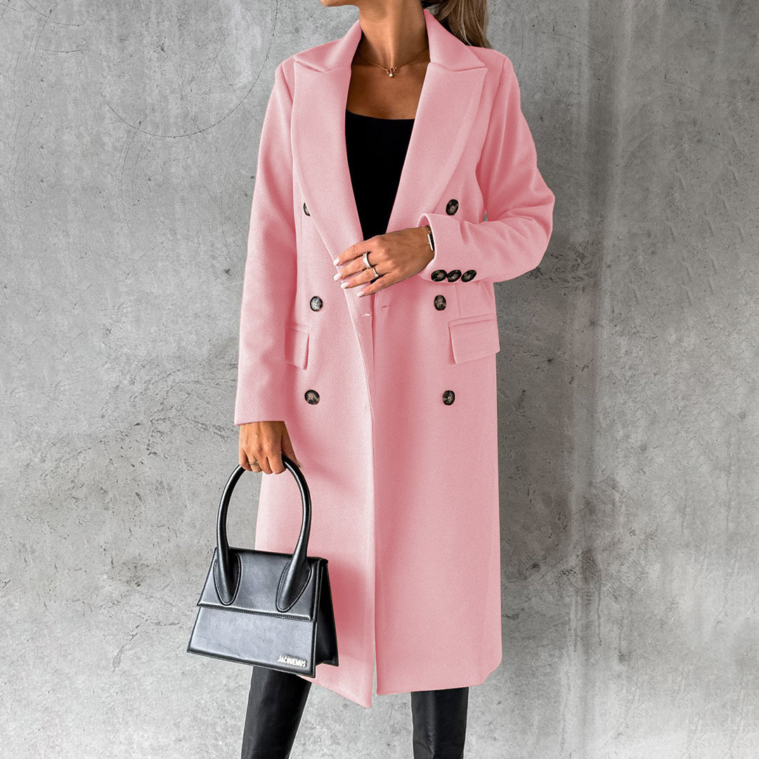 Clara - Manteau Double Boutonnage pour Femme