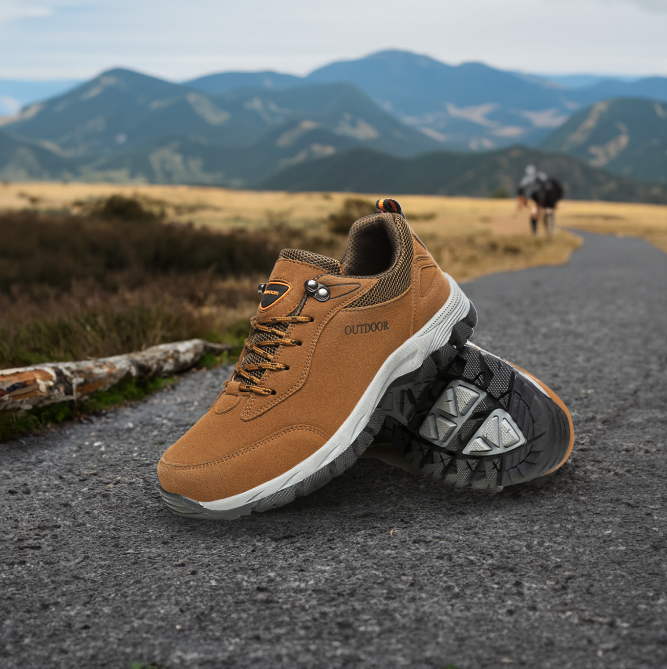 Lucas - Chaussures de randonnée et de marche robustes et confortables unisexes