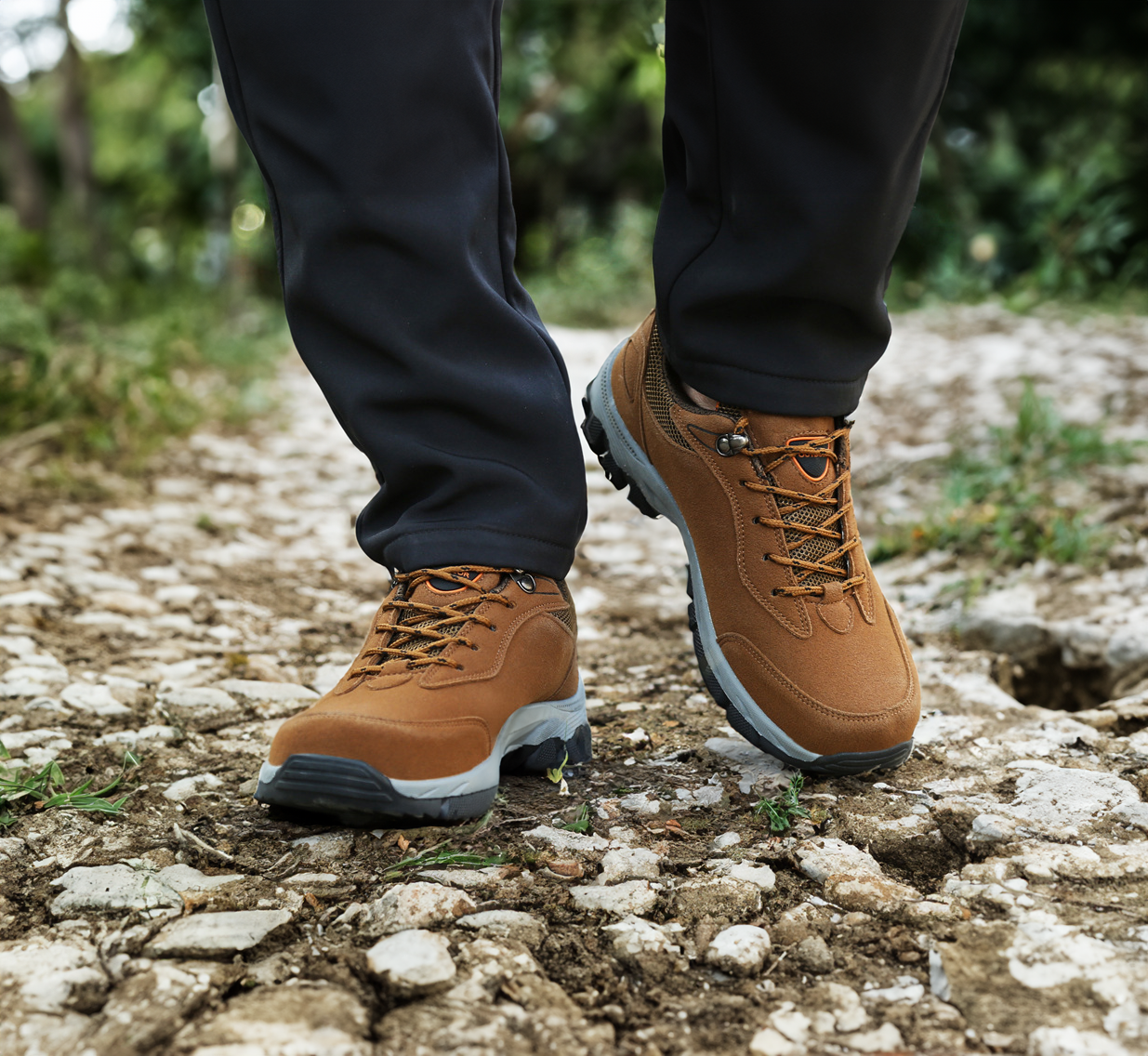 Lucas - Chaussures de randonnée et de marche robustes et confortables unisexes