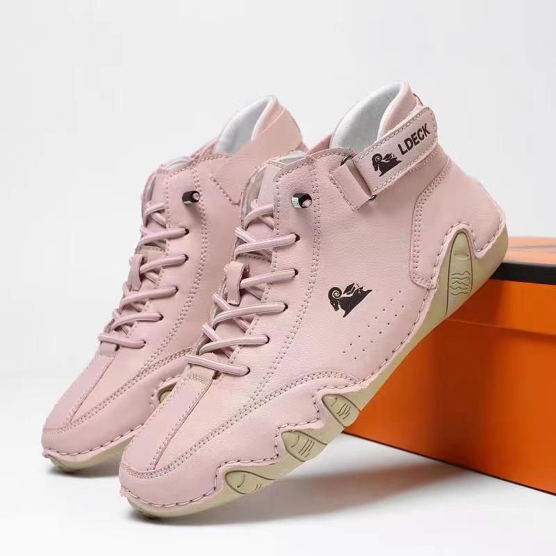 Tyler - Pieds Nus en Cuir Véritable Ultra-Confortables et Antidérapants