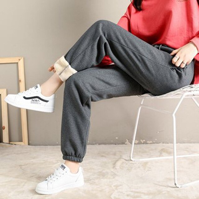 Amande - Pantalon de Sport d'Hiver avec Doublure Douce en Fleece